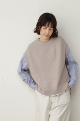 ニットベスト（０７７２１７０２１１）