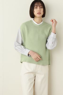 ニットベスト（０７７２１７０２１１）
