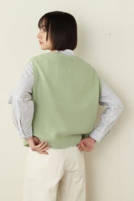 ニットベスト（０７７２１７０２１１）