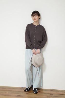 ◆ペーパーヤーンカーディガン（０７７２１７０３００）