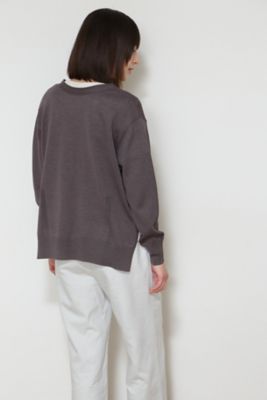 ◆ペーパーヤーン２ＷＡＹプルオーバー（０７７２１７０３０１）