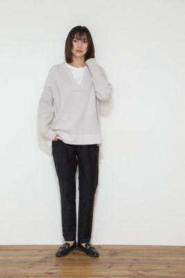 ◆キーネックチュニックニット（０７７２１７０３０４）