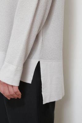 ◆キーネックチュニックニット（０７７２１７０３０４）