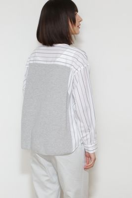 ◆布帛コンビニットプルオーバー（０７７２１７０３０７）