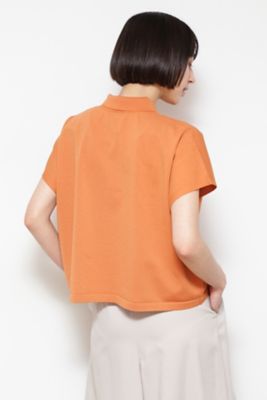 ◆衿付きボックスシルエットニット（０７７２１７０５０２）
