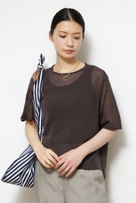 ◆シアーニットプルオーバー（０７７２１７０５０３）