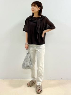 ◆シアーニットカーディガン（０７７２１７０５０４）