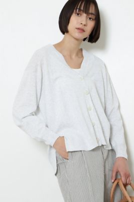 ＜human woman (Women)＞◆接触冷感カーディガン（０７７２１７０５０５）