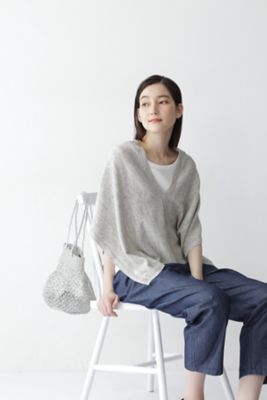 human woman (Women)/ヒューマンウーマン ◆ニットポンチョ（０７７２１７０５０７）
