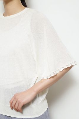 ◆フレアスリーブニット（０７７２１７０５０８）