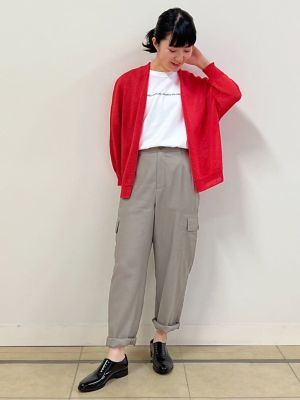 ペーパーヤーンカーディガン（０７７２１７０５０９）