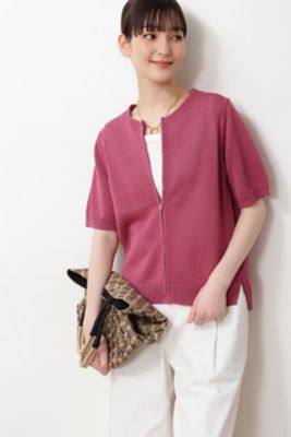 ＜human woman (Women)＞◆ミドルゲージギジップアップニット（０７７２１７０６００）