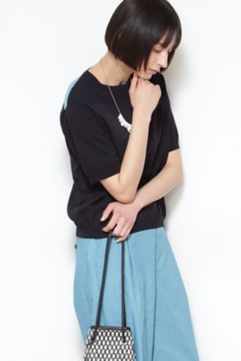◆ドライタッチバイカラーニットプルオーバー（０７７２１７０６０２）