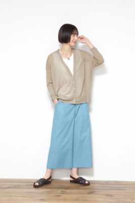 ◆シアーニットカーディガン（０７７２１７０６０４）