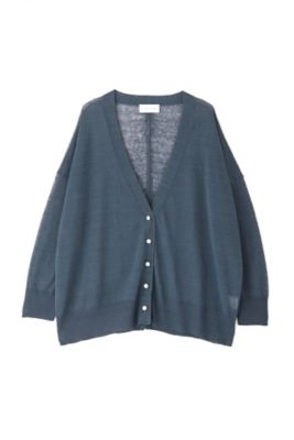 ◆シアーニットカーディガン（０７７２１７０６０４）