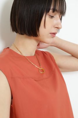◆リング付きネックレス（０７７２１９１５００）