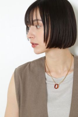 ＜human woman (Women)＞◆リング付きネックレス（０７７２１９１５００）