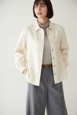 ＜human woman (Women)＞◆≪Ｊａｐａｎ　ｃｏｕｔｕｒｅ≫オーガニックコットンブラウス（０７７２２１０００４）