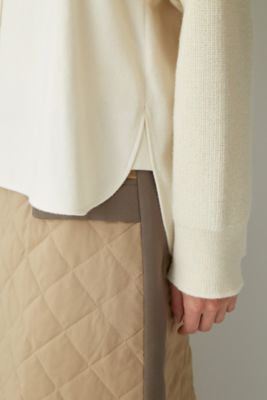 ◆≪Ｊａｐａｎ　ｃｏｕｔｕｒｅ≫ニットドッキングプルオーバー（０７７２２１０００５）