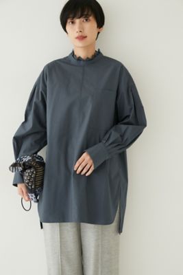 　◆≪ａｒｒｉｖｅ　５ｅ≫ネックレースロングシャツ（０７７２２１０１０３）