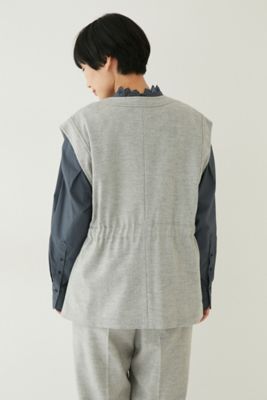 　◆≪ａｒｒｉｖｅ　５ｅ≫レイヤードジレ（０７７２２１０１０５）