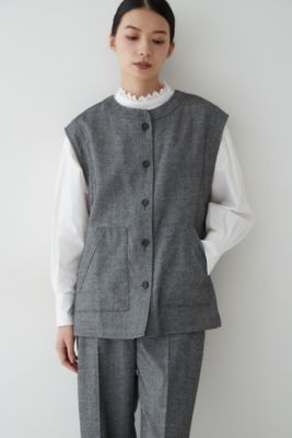 　◆≪ａｒｒｉｖｅ　５ｅ≫レイヤードジレ（０７７２２１０１０５）