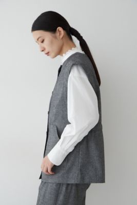 　◆≪ａｒｒｉｖｅ　５ｅ≫レイヤードジレ（０７７２２１０１０５）