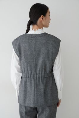 　◆≪ａｒｒｉｖｅ　５ｅ≫レイヤードジレ（０７７２２１０１０５）