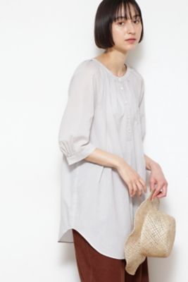 ＜human woman (Women)＞◆チュニックブラウス（０７７２２１０７００）