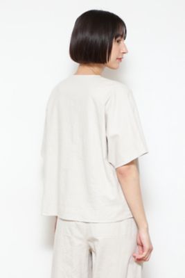 ◆レーヨンリネンストレッチブラウス（０７７２２１０７０３）