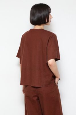 ◆レーヨンリネンストレッチブラウス（０７７２２１０７０３）