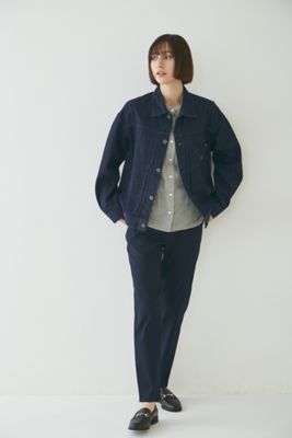 ◆シャーリングストライプブラウス（０７７２２１０８０１）