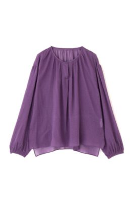 ◆綿ウールアムンゼンブラウス（０７７２２１０９００）