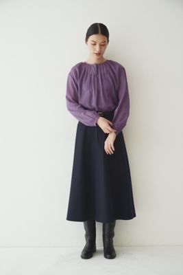 ◆綿ウールアムンゼンブラウス（０７７２２１０９００）