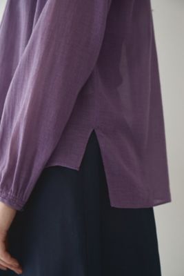 ◆綿ウールアムンゼンブラウス（０７７２２１０９００）