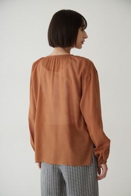 ◆綿ウールアムンゼンブラウス（０７７２２１０９００）