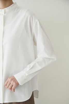 ◇ピンタックスタンドカラーブラウス（0772210908