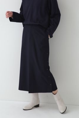 ≪ａｒｒｉｖｅ　５ｅ≫サイドボタンスカート（０７７２２２０１０４）