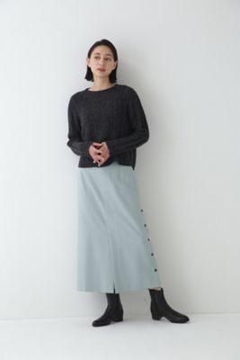 ≪ａｒｒｉｖｅ　５ｅ≫サイドボタンスカート（０７７２２２０１０４）