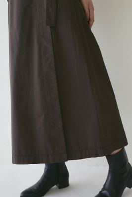 ◆ベルト付きラップスカート（０７７２２２０８０２）