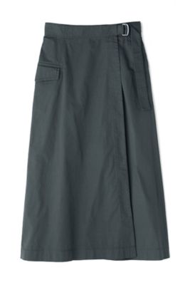 ◆ベルト付きラップスカート（０７７２２２０８０２）