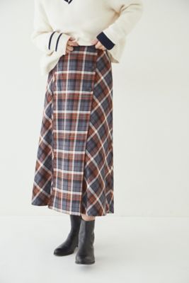＜human woman (Women)＞◆チェックスカート（０７７２２２０９０３）