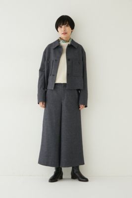 ◆セミ梳毛ツイルパンツ（０７７２２３０００３）