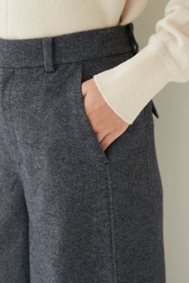 ◆セミ梳毛ツイルパンツ（０７７２２３０００３）