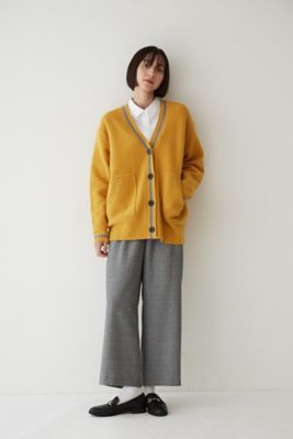 ◆千鳥チェックセミワイドパンツ（０７７２２３０００４）