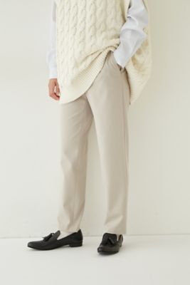 【SALE】human woman (Women)/ヒューマンウーマン 2WAYスリムストレートパンツ(0772230102) ベージュ パンツ・ズボン【三越伊勢丹/公式】
