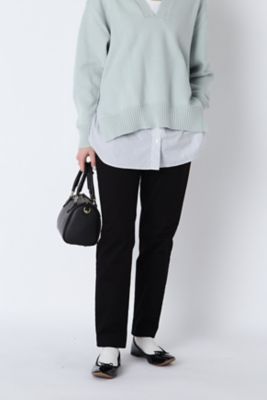 ＜human woman (Women)＞サテンストレッチスリムパンツ（０７７２２３０１０７）