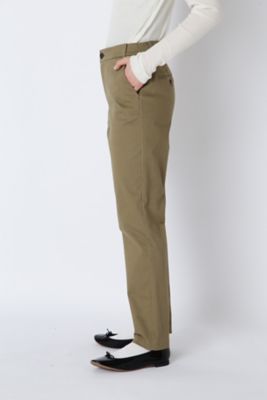 サテンストレッチスリムパンツ（０７７２２３０１０７）