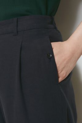 ◆セルロースコットンセミワイドパンツ（０７７２２３０８０１）
