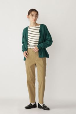 新品　G.G.G. [WOMEN'S] サイドストレッチパンツ M SALE Mrs.JeanaGOLD ミセスジーナ サテン2wayストレッチ ブーツカット